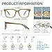 K KENZHOU Blue Light Glasses for Woman Men Bluelight Blocking Glasses for Computer Gaming Phones,Anti Eye Strain & UV Glare