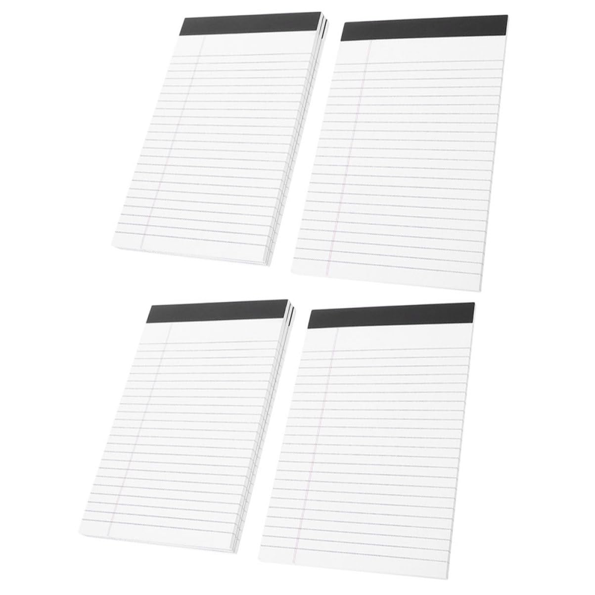 Bloc-notes A5 Ligné en Papier, 8 Livres, Bloc à Spirale