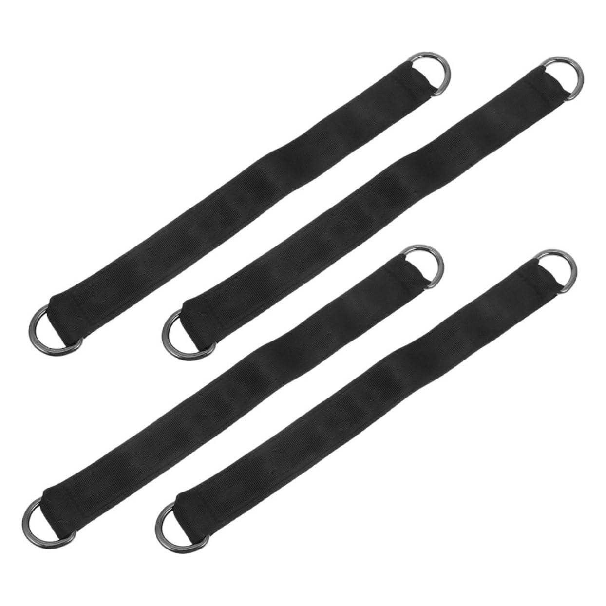 MERRYHAPY 4 Pcs Heavy Duty Nylon Swing Connecting Straps for Outdoor Use Easy Installation Tree Straps for Gym Equipment Versatile Hanging Belts for Swings and Bars