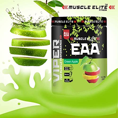 Image of EAA Supplement 30 Serving Muscle Growth | Recovery | 9 Amino Acids E Stands for Essential Supplement [Green Apple]