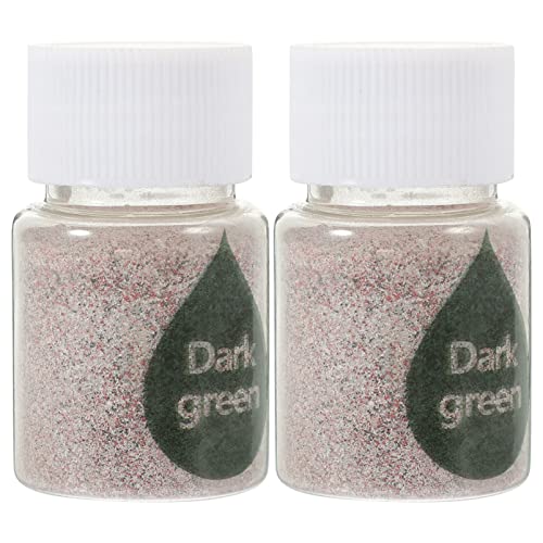 VICASKY Tie Dye Kit 2 Bottles of Tie-dye Green Pigments Fabric Dyeing DIY Powder Adults Tie-Dye Powder Green Tie