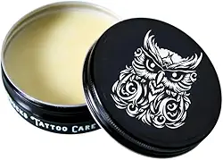 Bálsamo para Tatuagem, Fórmula 100% Natural, Hidratante e Protetor, Realça as Cores