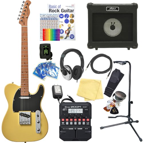 Bacchus バッカス BTE-1 RSM/M BBD エレキギター 初心者 入門 18点セット G1Four マルチエフェクター付