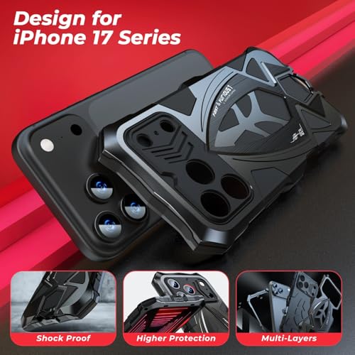 Coque iPhone 17 Pro Max absorption des chocs et prise antidérapante