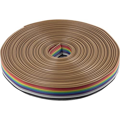Cable de cinta de 10 pines multicolor con 9,2m para identificacion rapida 4