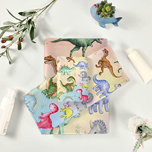 Bigger Blanket Cute Dinosaur Bath Towel Set 3-Piece Strong Absorbent Towel For Bathroom Sport Outdoor Travel Beach Includes 1 Bath,Wash Cloth And Hand Towel #TOP6