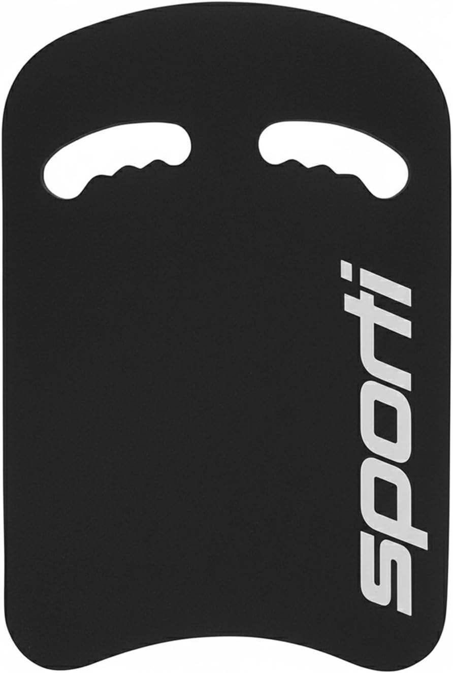 Sporti Training Kickboard for Adults - EVA Foam, Chlorine-Resistant Pool Training Aid with Comfortable Grip & Contoured Edges