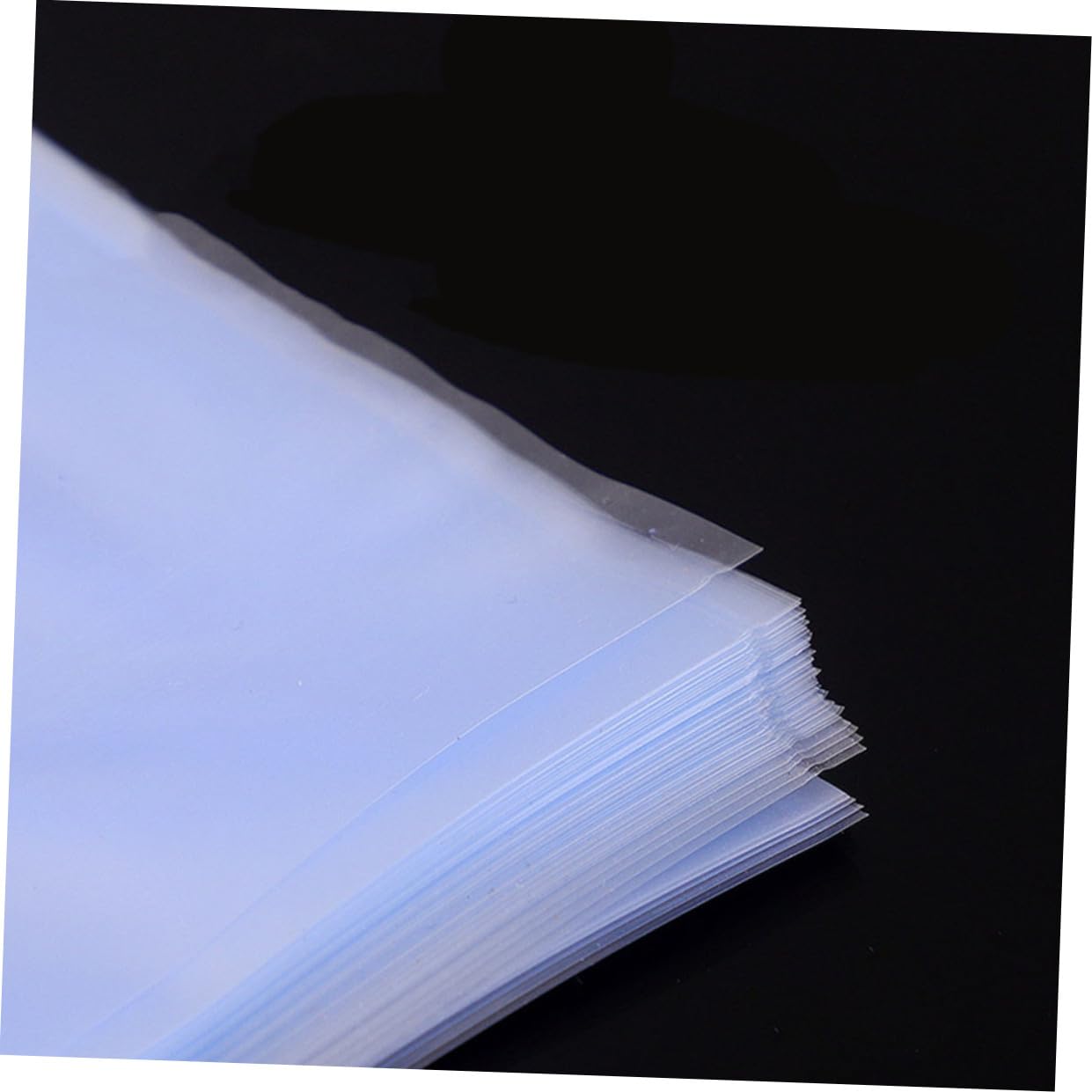 Unomor 200pcs Shrink Wrap Bags Heat Seal Packaging Pouches for Industrial Storage and Freshness Preservation