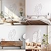 Vinyl Wall Stickers Line Hands Holding Love Heart 54x86.8cm Multiple Size Options Black #2