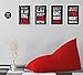 Damdekoli Video Game Posters - Set of 4 - Black Red (11 x 17 Inches - Poster)