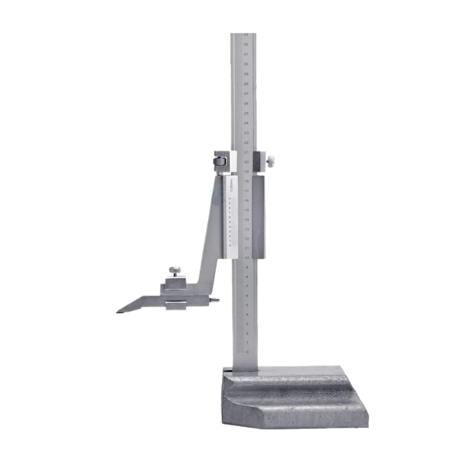 Medidor de Altura Calibradores Vernier de Altura de 0 a 300 mm Calibre de Altura de aleación de Aluminio con Soporte Regla de medición Herramientas Calibres de 0 a 200 mm(0-300mm)