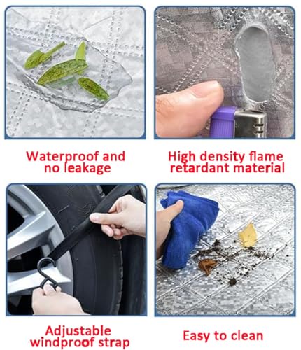 Bâche protection pare-brise JAC A30 2013-2016 finition durable - 7