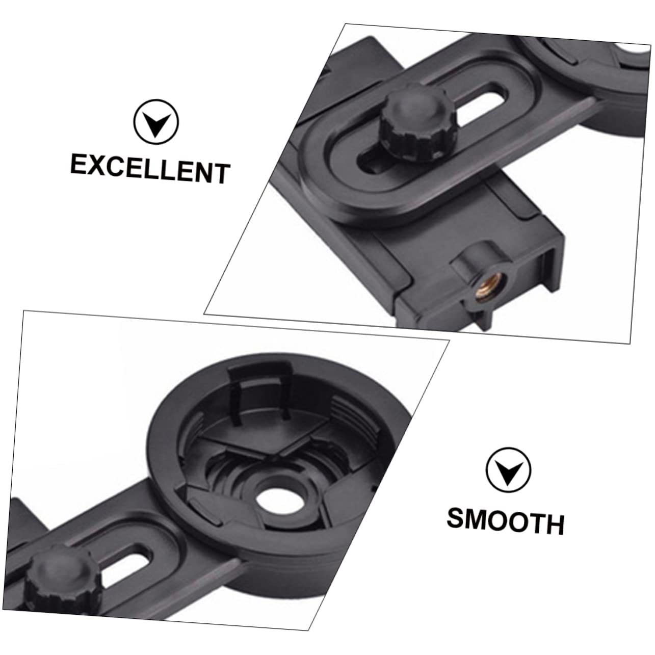 DOITOOL 1Pc Smartphone Photography Adapter Mount for Telescopes and Microscopes Compatible with Binoculars and Cell Phone Holder for Easy