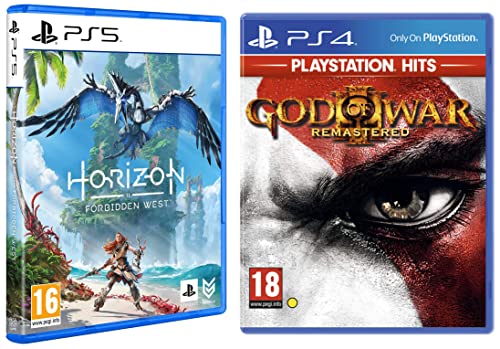 Image of Horizon Forbidden West | Standard Edition | PS5 Game & God of War Remastered - Hits (PS4)