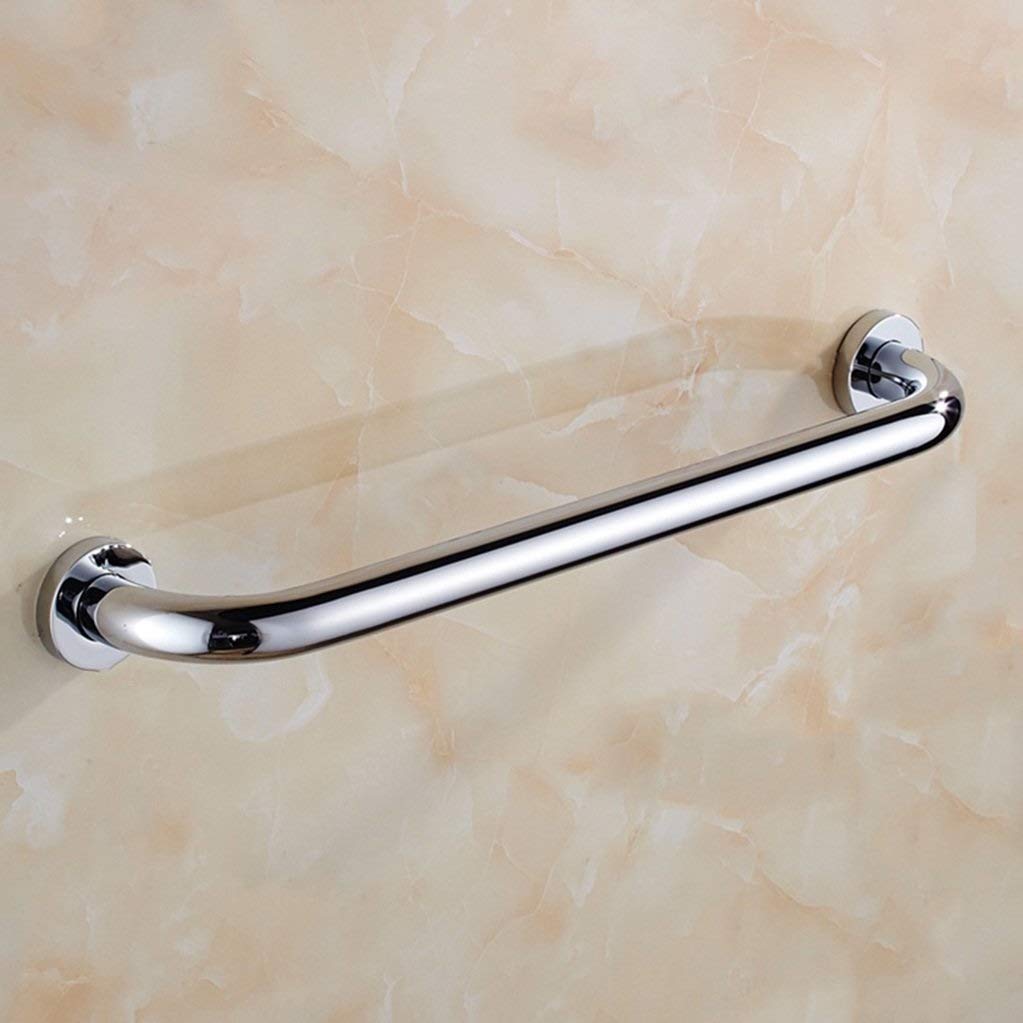 Sepkus Barra de Apoyo de Seguridad de Acero Inoxidable, reposabrazos con Mango Antideslizante, riel de Soporte para Personas Mayores/discapacitadas, baño/Ducha (37 cm)
