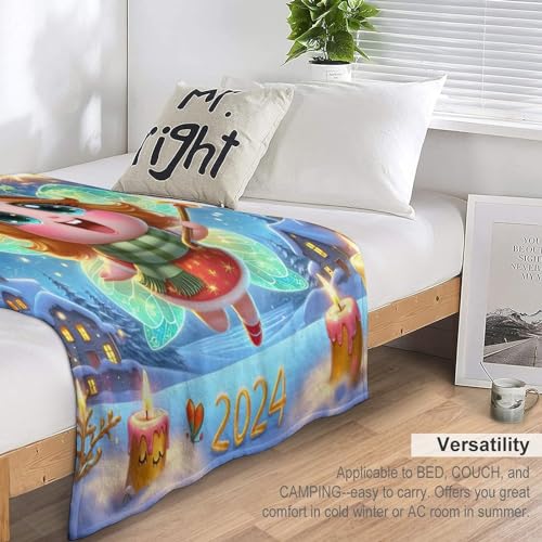Manta de elfo de 100x130 cm supersuave y mullida para sofa 7