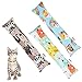 BINGPET 3 Pcs Catnip Toy Cat Kicker Toys, Durable and Bite Resistant Cat Chew Toy, Filled with Natural Catnip, Indoor Kitty Kick Pillow Toy with Cute Printing