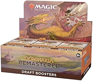 Magic: The Gathering Dominaria Remastered Draft Booster Box | 36 Packs (540 Magic Cards)