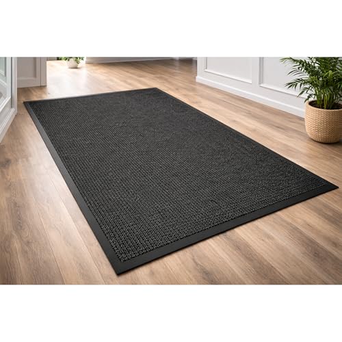 GULLAMBO Rugs Living Room Indoor And Outdoor 120cm x 180cm Large Area Rug Kitchen And Office Use Area rugs Super heavy duty Absorbent Multicolor Barrier Mat Machine Washable Entrance Rug
