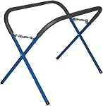 Folding Tools Work Stand - RUN.SE 770 Pound Capacity Adjustable Height Portable Heavy Duty (Blue)