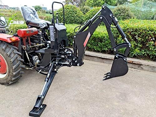 BHM5600 Backhoe Excavator Tractor Attachment + PTO Pump + Tank