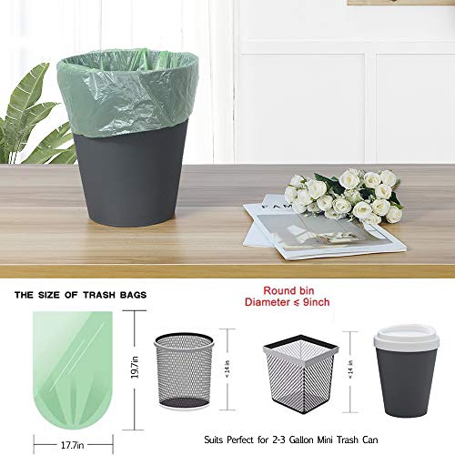 Eco-Friendly Small Garbage Bags: Strong, Biodegradable Options for Your Home & Office!