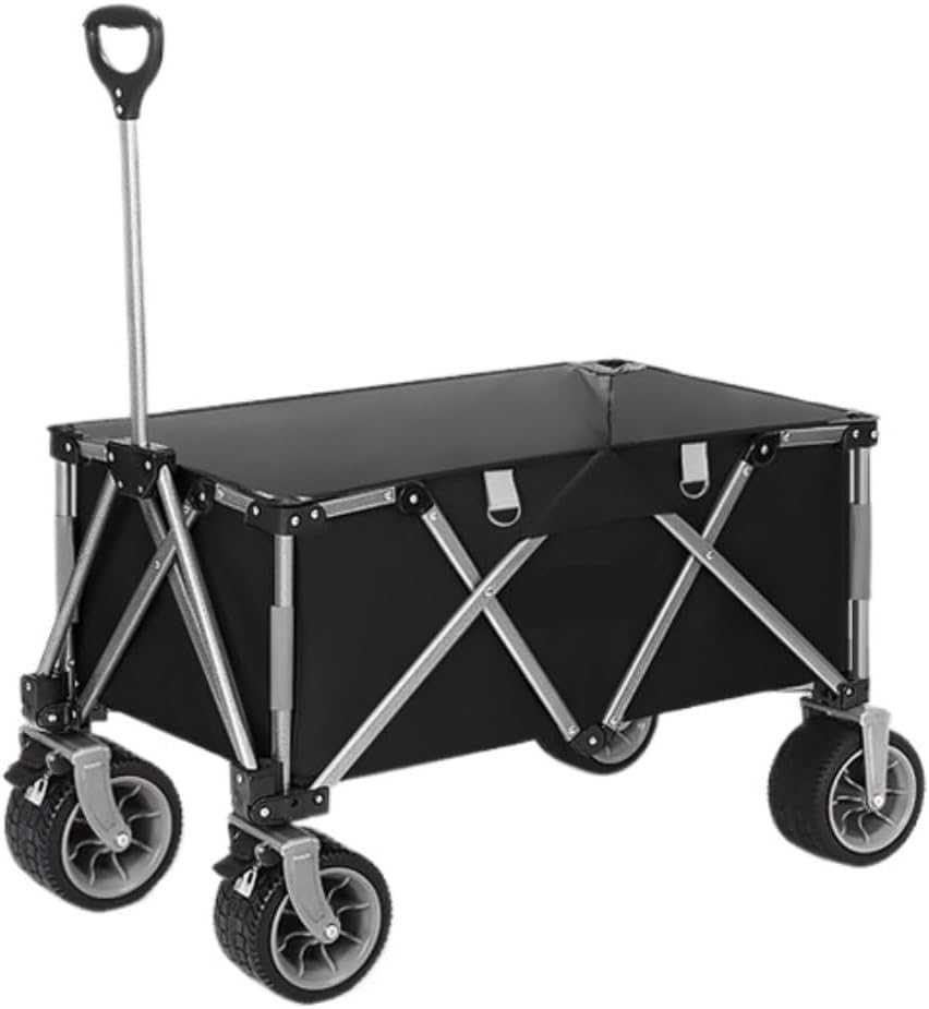 屋外用カート キャンプ キャンピングカー アウトドア キャンプ キャンピングカー 軽量 ポータブル 折りたたみトロリー 多機能ピクニ