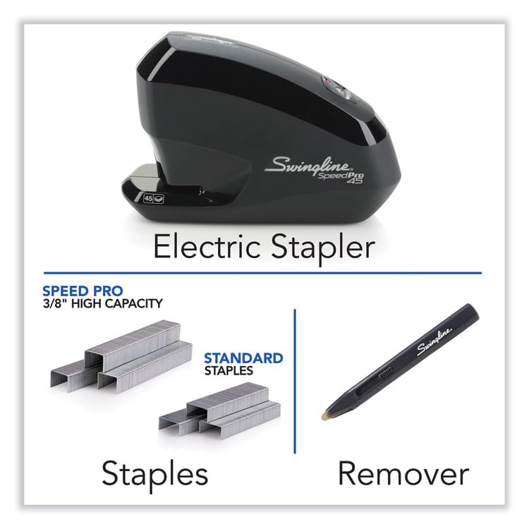 Agrafeuse électrique 45SH BK au design robuste et finitions soignées - 5