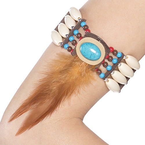 Amscan 843242 Native American Beaded Armband, 1 Piece