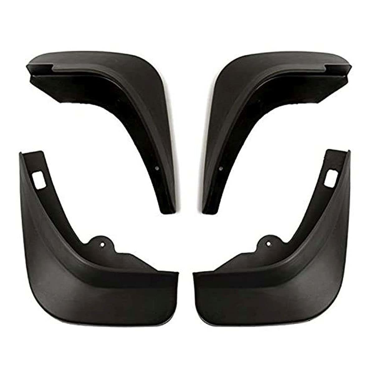 Plastic Mud Flaps (Set of 4) for Maruti Suzuki SX4 (Type-1) 2006-2012