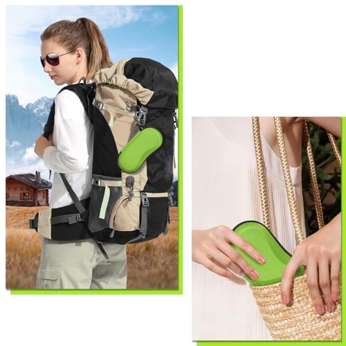 Image of FINTIE Sunglasses Case, Hard EVA Shell Shockproof Sport Glasses Case with Metal Carabiner Travel Zipper Eyeglasses Holder