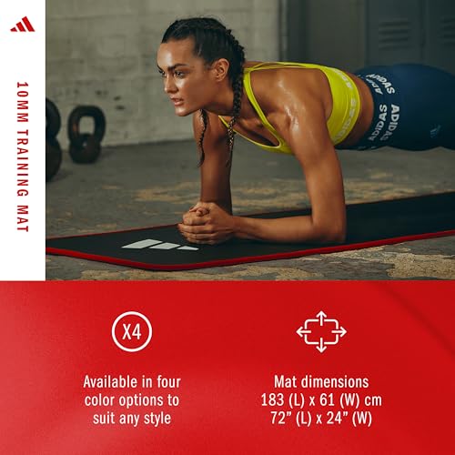 Adidas 10mm NBR Training Mat with Carrying Strap — view 6