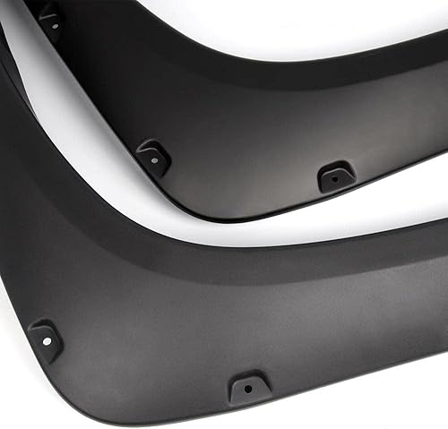 Miniatura 6 de CHEDA Cubierta de rueda para guardabarros, compatible con Toyota Tundra 2014-2017, remache de bolsillo negro texturizado