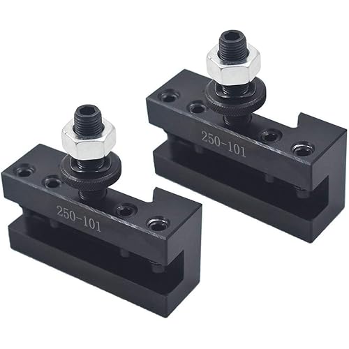 AXA 2Pcs #1 Quick Change 250-101 Tool Post Turning & Facing Holder 6-12"