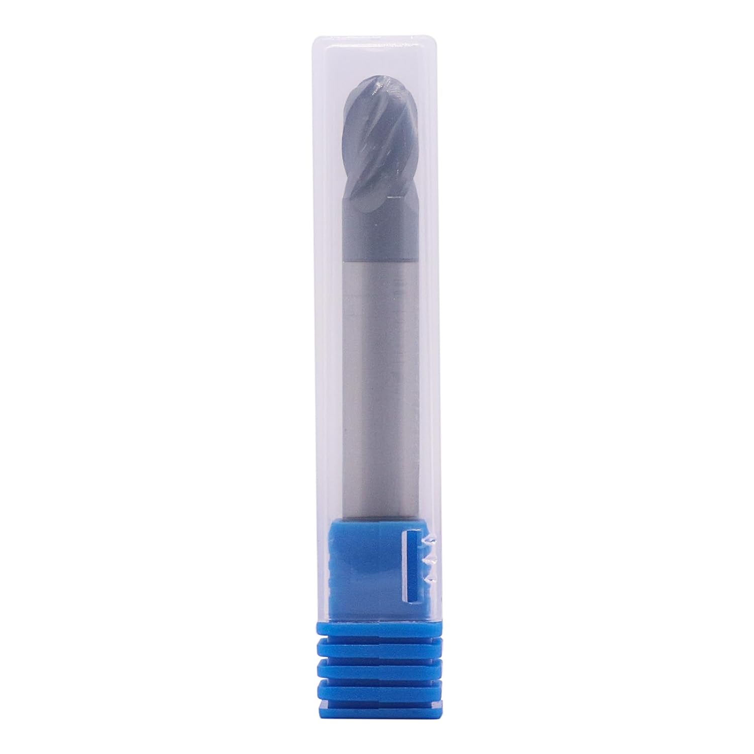 BestParts 5/16" Solid Carbide Ball Nose End Mill - Double End - AlTiN Coated, 4 Flute, 30 Degree Helix, 5/16" Cutting Diameter, 5/16 inch Shank Diameter, 1/2" Length of Cut, 2-1/2" Overall Length