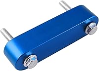 Vista 6 de zipelo Kit de elevador espaciador de capó de automóvil, kit de modificación de espaciador de ventilación de ventilación frontal de aleación de Azul