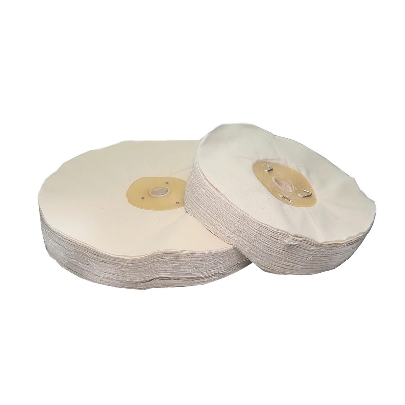 1 Stück 4/5/6/8 Zoll ungeheftete Floppy-Endpoliermopp weiche lose 100-Blatt-Stoff-Polierscheibe(200x20x16mm)