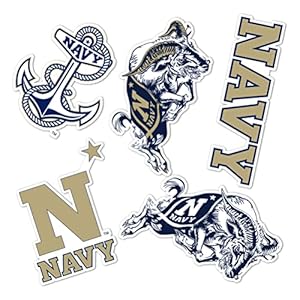 United States Naval Academy Sticker USNA Midshipmen Navy Stickers Vinyl Decals Laptop Water Bottle Car Scrapbook T2 (Type 2)