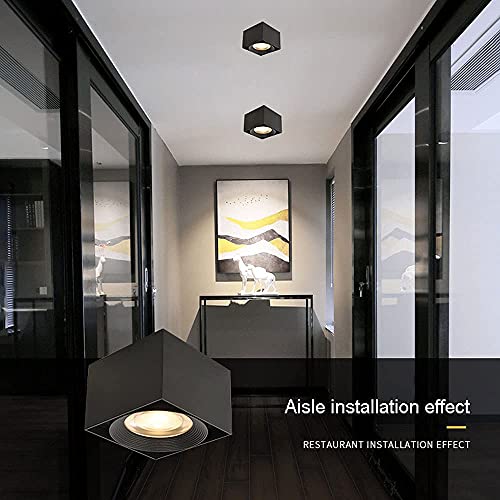 Logement en alumispot de plafond au design architectural noir - 5