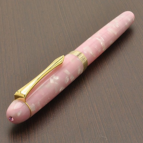 希少！　ペント　アセテート万年筆『夢桜』 Amazon | 万年筆 Pent〈ペント〉 by 大西製作所 アセテート オーバル