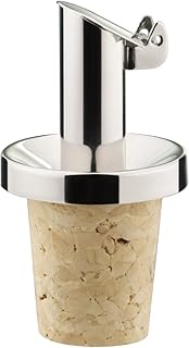 Westmark 47802180 Versatore per olio speciale, sughero/acciaio inossidabile, 3.15 x 3.15 x 5 cm, Argento