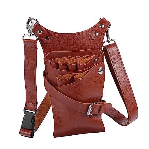 Baluue Professional Hair Shears Barber Kit Salon Supplies Haircut Kit Hairdresser Bag