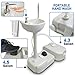 Portable Foot Operated Outdoor Hand Washing Sink Station – Includes Dirty Water Tank – Towel Holder & Soap Dispenser – 4.5 Gallon - Great for Camping, Business, Events, RV, Etc., white, 40