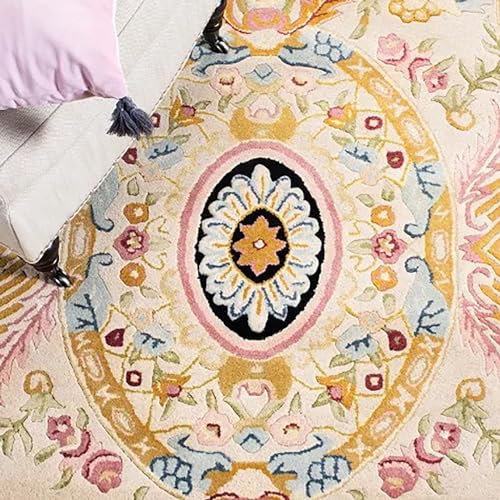 Image of Hand Tufted Premium Rug Premium Wool Carpet for Living Room Bedroom and Hall Size 5x8 Feet Color Multi