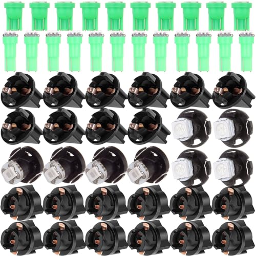 LBRST 10 x T10 6-3020-SMD Green 168 184 192 193 259 Instrument Lights 10 x T10 168 Twist Lock Socket 12 x T5 1-5050-SMD Green 74 73 2721 Instrument Lights 12 x T5 74 73 2721 Twist Lock Socket