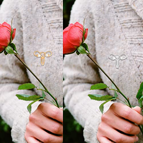 Image of Fashion Pearl Brooch, Sweater Shawl Pearl Pin, Elegant and Fashionable, Enhance your Temperament, Suitable for a Variety of Occasions to Wear(2PCS)