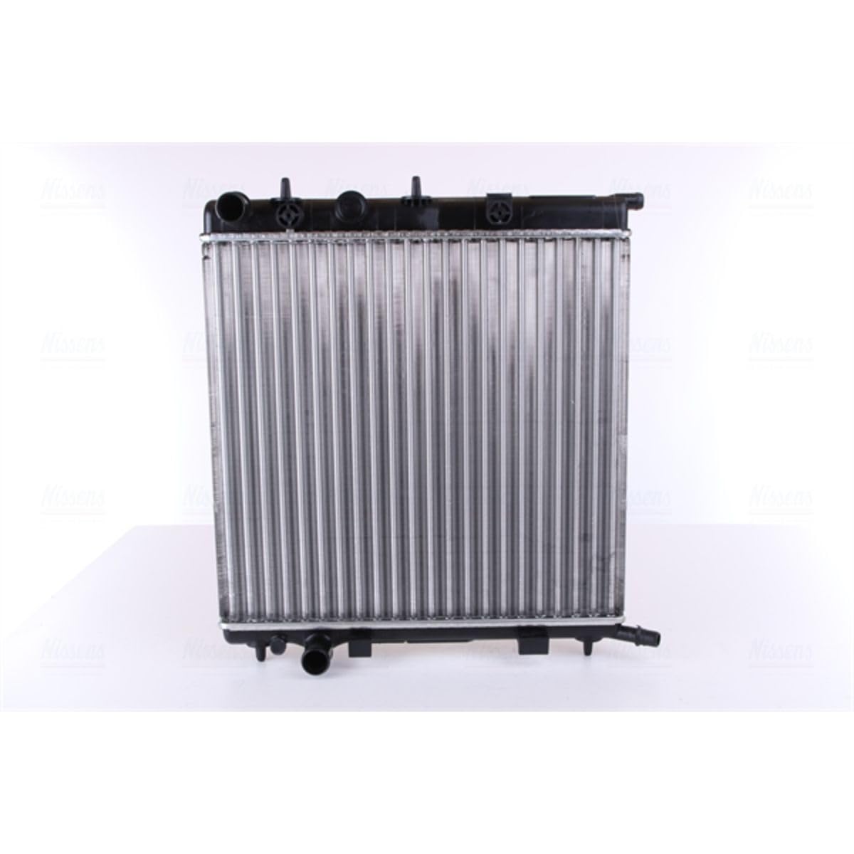 NISSENS Radiatore, Raffreddamento motore 61284 | Compatibile con: Citroen C2, C3 I, C3 II, C3 Pluriel, Peugeot 1007, 207, 207 SW