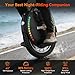 KINGSONG 18XLPRO Electric Unicycle One Wheel Self Balancing Scooters for Adults, 37 MPH Top Speed & 40° Climbing, Smart Self-Balancing Commuter Scooter (Black)