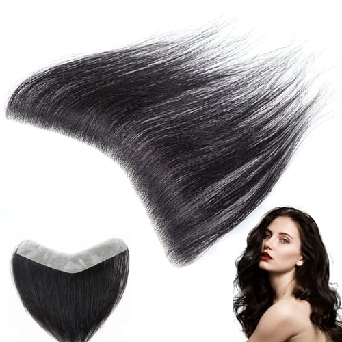 Perte de cheveux frontale : extensions de cheveux droits 15 cm pour un volume naturel instantané - 3
