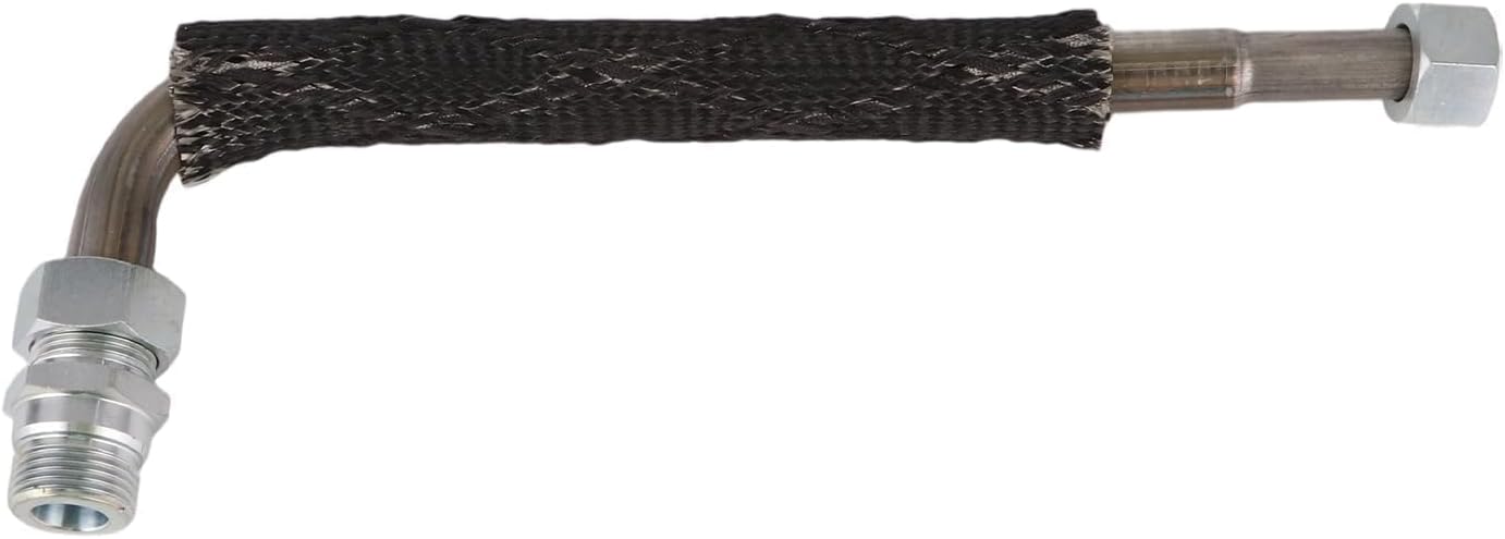 598-101 Exhaust Gas Recirculation EGR Emissions Tube Pipe Compatible with 1990-1996 Ford E150 E250 E350 F150 F250 F350 Bronco 5.8L V8 Engine Replace 598101 F0TZ-9D477-A EC4313